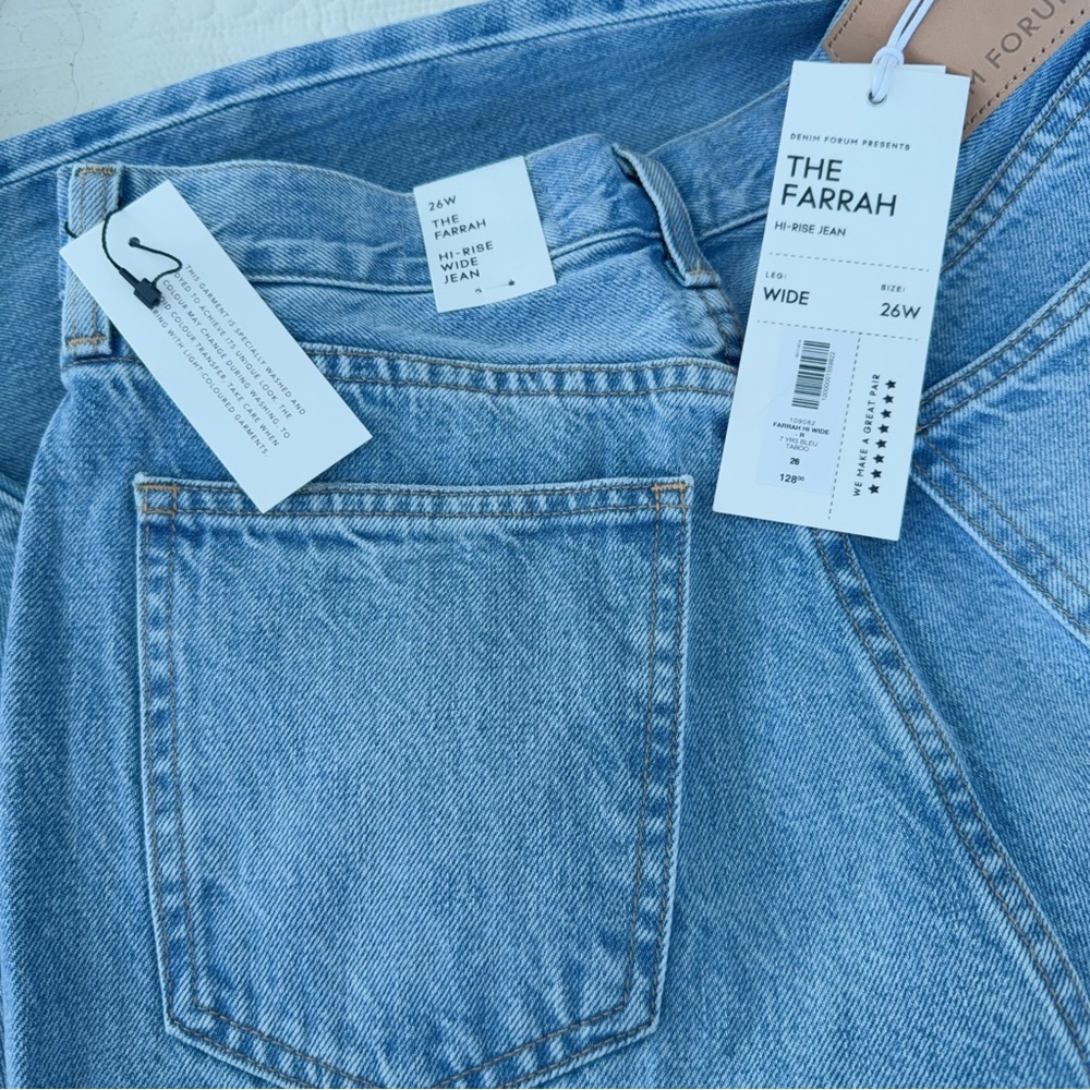 Denim Forum High Rise Women’s Jeans - Light Blue - Picture 6 of 6